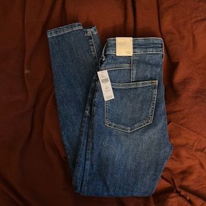 Anthropologie pilcro petite jeans high rise skinny